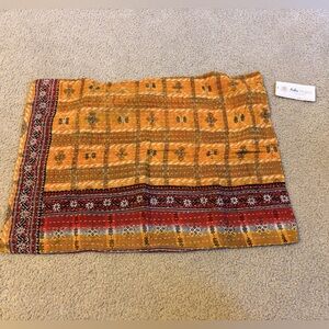 Asha Project Handcrafted Orange and Red Home Accent